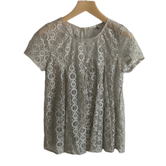 Anthropologie Akemi + Kin Lyra Crochet Blouse - Picture 3 of 6